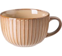 Кружка Lefard 580 мл stripe collection цвет: сливочный мал. уп. = 6 шт мин. партия 191-216