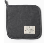 Прихватка Этель ECO grey, 19x19 см, 100% лен, 245 г/м2 10179632 32837352