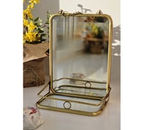 Зеркало на цепочке в ванную комнату Covali SH-6236G