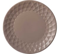 ПОДСТАНОВОЧНАЯ ТАРЕЛКА Lefard 24 СМ КОЛЛЕКЦИЯ МИРАЖ ЦВЕТ: ШОКОЛАД 191-179