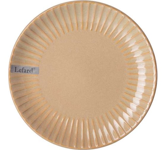 Тарелка десертная Lefard 19, 7 см stripe collection цвет: сливочный мал. уп. = 6 шт мин. партия 191-231