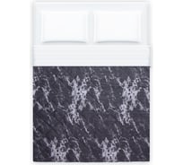 Покрывало LoveLife 1,5-спальное, Gray marble, 150х210±5 см, микрофайбер, 100% п/э 10205638