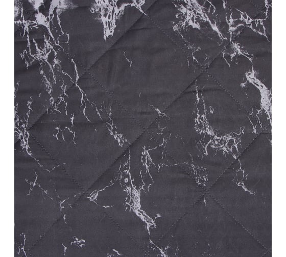 Покрывало LoveLife 1,5-спальное, Gray marble, 150х210±5 см, микрофайбер, 100% п/э 10205638