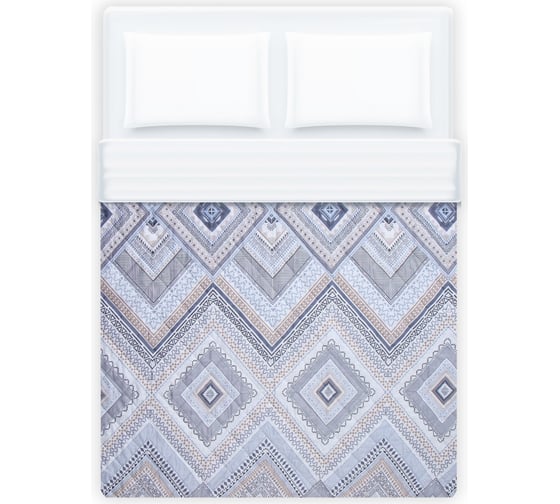 Покрывало LoveLife 2-спальное, Mosaic, 180х210±5 см, микрофайбер, 100% п/э 10205648 1