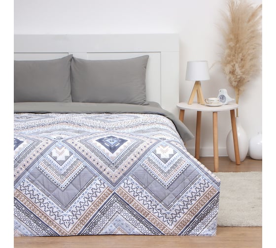 Покрывало LoveLife 2-спальное, Mosaic, 180х210±5 см, микрофайбер, 100% п/э 10205648