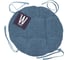 Подушка декоративная Wenge 45x45 рисунок 60008-11 Juliet denim 903 775078 3