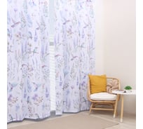 Комплект штор Этель Colibri 145х260 см-2 шт, 100% п/э, 140 г/м2 10290588