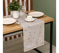 Дорожка Этель Butterflies 40x146 см, 100% хлопок, рогожка 186 г/м2 9590605
