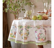 Скатерть Этель Уютная пасха d=215 см, 100% хлопок, саржа 190 гр/м2 10254595
