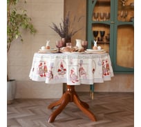 Скатерть Этель Пасхальные Тильды d=215 см, 100% хлопок, саржа 190 гр/м2 10254596