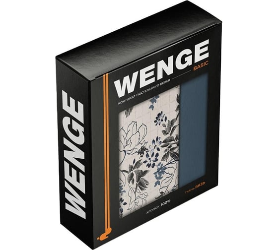 Комплект постельного белья Wenge семейный, бязь, Basic, 70х70 см, 60018-1/24500-95 Morning dusk 966984
