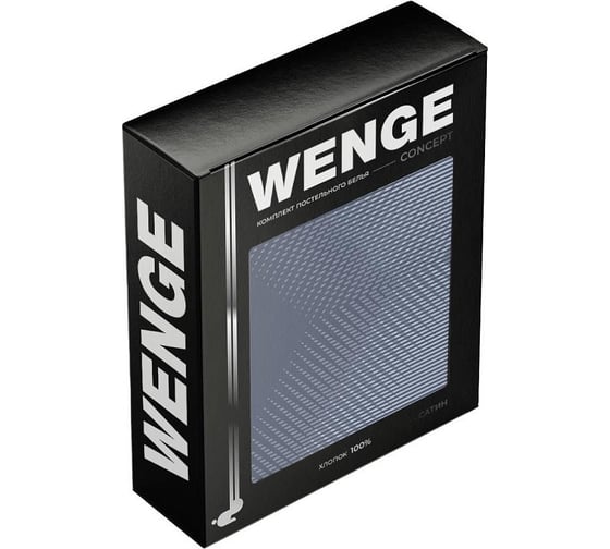 Комплект постельного белья Wenge семейный, сатин, Concept, 70х70 см, 60106-1 Maestro 992334