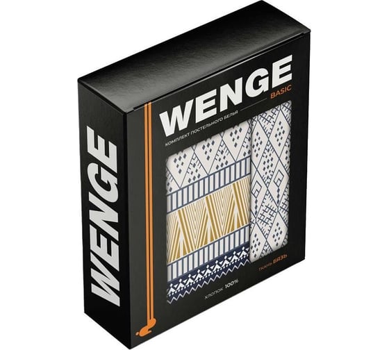Комплект постельного белья Wenge семейный бязь Basic 70x70 рисунок 60075-1/60105-1 Oriental motifs 976996