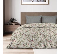 Комплект постельного белья Wenge 1.5 перкаль Optima 70x70 рисунок 40310-2/40060-14 Sunlight 950835