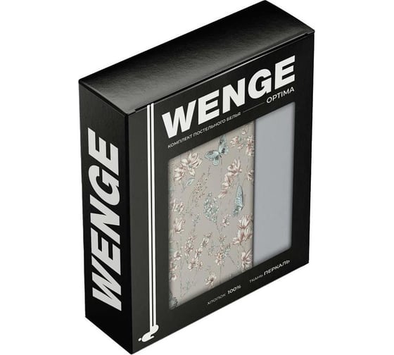 Комплект постельного белья Wenge семейный перкаль Optima 70x70 рисунок 60064-1/15950-28 Dawn 972852
