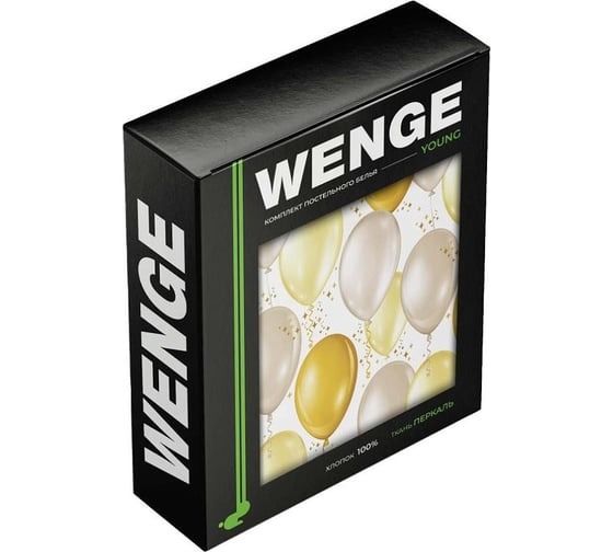Комплект постельного белья Wenge 2.0 перкаль Young 70x70 рисунок 6938-1 Holiday of the soul 951828