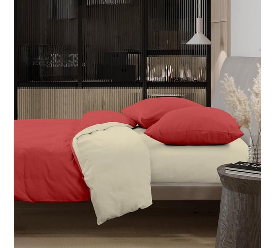 Комплект постельного белья Wenge 1.5 перкаль Актив Optima 70x70 рисунок 86160-3/86034-1 Flamenco 998467