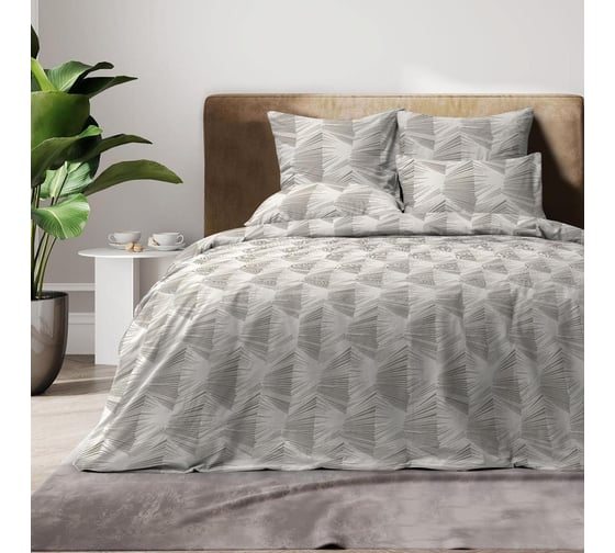 Комплект постельного белья Wenge 1.5 сатин Concept 70x70 рисунок 60113-1 Ethnics 992323 1