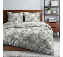 Комплект постельного белья Wenge семейный бязь Basic 70x70 рисунок 60150-1 Soft mist 998669