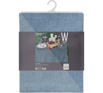 Скатерть Wenge рогожка 145x180 рисунок 60008-11 Juliet denim 903 775088