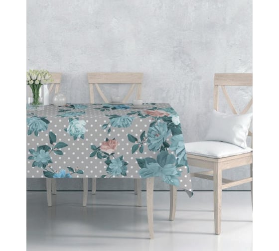 Скатерть Wenge рогожка 903 145x220 С любовью рисунок 30389-1 Сеньорита 972149 1