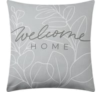 Наволочка декоративная Этель Welcome home, 40x40 см, 100% хлопок 10215398