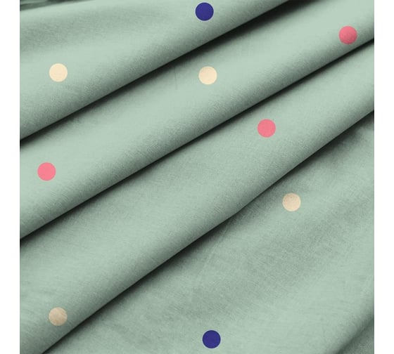 Комплект постельного белья Wenge детский, перкаль baby, 40x60, рис. 60072-1 Polka dots 977007