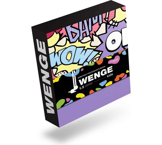 Комплект постельного белья Wenge 1.5 перкаль, kids, 70x70, рис. 60040-1/30277-14 Crach 951507