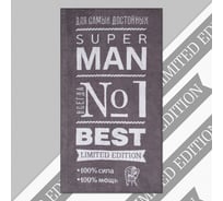 Полотенце махровое Этель Super man 70x130 см, 100% хлопок, 420 гр/м2 4447685