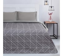 Покрывало Этель 2 сп Grey haze, 180x210±5 см, микрофибра 5092821