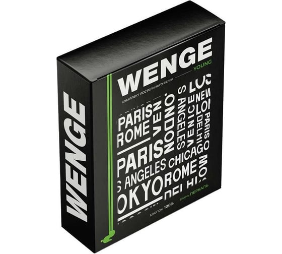Комплект постельного белья Wenge 2.0, перкаль, Young 70x70, рис. 60094-1 Metropolis 977005