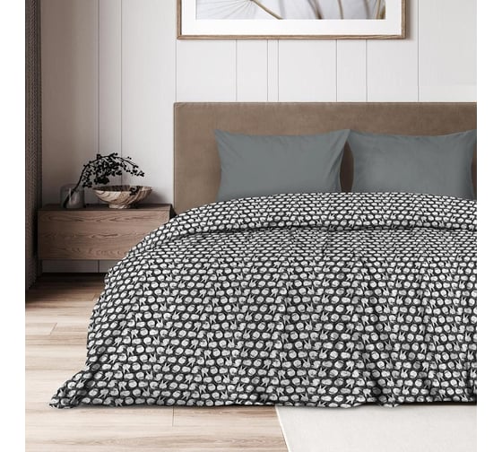 Комплект постельного белья Wenge семейный, перкаль, Optima 70x70, рис. 60032-1/24500-56 Rabbit 950875