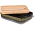 Форма для запекания Agness reactive green с бамбуковой крышкой 30,2x18x5,5 см 780-120 4