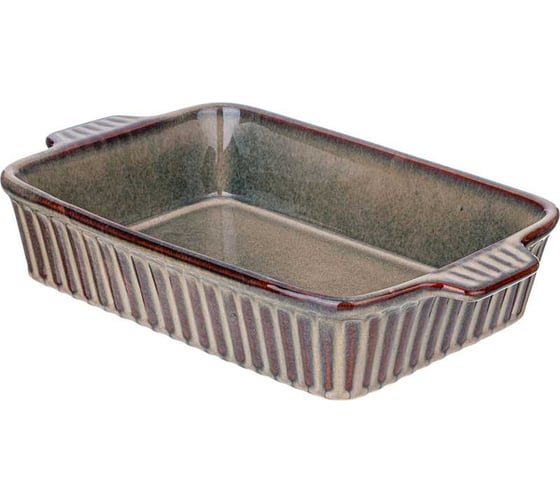 Форма для запекания Agness reactive beige 32,5x19x6,5 см 780-105
