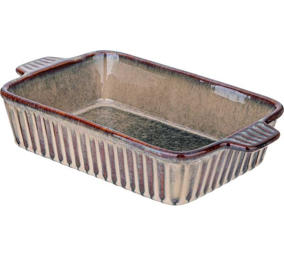 Форма для запекания Agness reactive beige 28,5x17x6,5 см 780-108 1