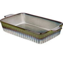 Форма для запекания Agness reactive green 37,5x21,5x7 см 780-101
