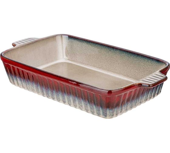 Форма для запекания Agness reactive red 37,5x21,5x7 см 780-100
