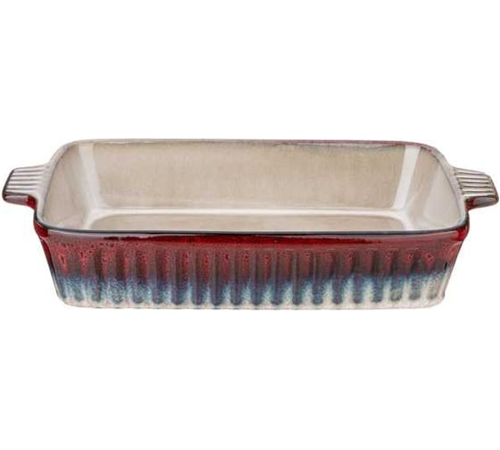 Форма для запекания Agness reactive red 37,5x21,5x7 см 780-100