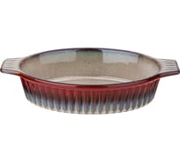 Форма для запекания Agness овальная reactive red 31x19x6,5 см 780-112