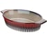 Форма для запекания Agness овальная reactive red 31x19x6,5 см 780-112 3