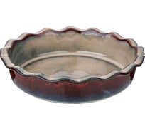 Форма для запекания Agness круглая reactive red 26,8x6,5 см 780-115