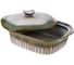 Форма для запекания Agness с крышкой reactive green 33x23,2x9,5/12,8 см 2 л 780-109 4