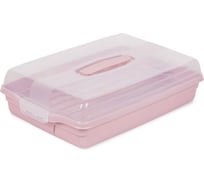 Прямоугольный большой контейнер CURVER GRAND CHEF розовый 00415-X51-00