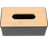 Салфетница Homium S-kit, цвет черный fornapkin03