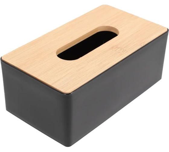 Салфетница Homium S-kit, цвет черный fornapkin03