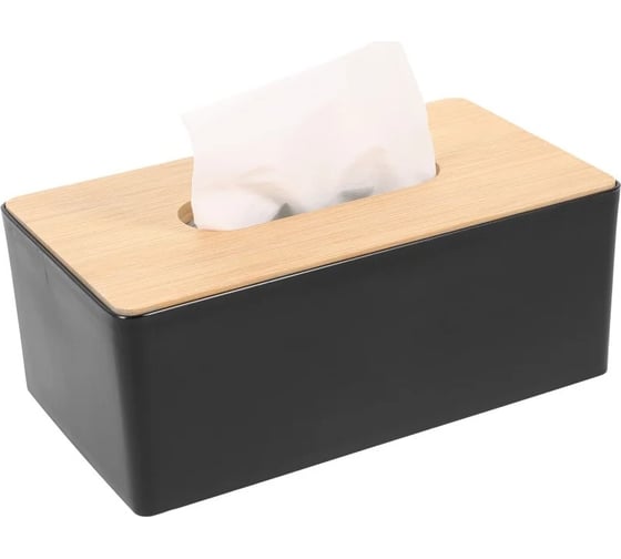 Салфетница Homium S-kit, цвет черный fornapkin03