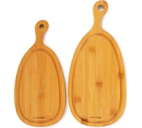 Набор разделочных досок Attribute BAMBOO CURVE, 2 шт ABX175