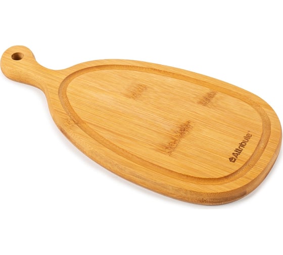 Разделочная доска Attribute BAMBOO CURVE 28x14x1.5 см ABX170