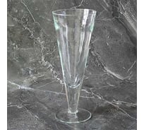 Ваза Никольский завод светотехнического стекла Фунтик высота 305 мм, диаметр 12 см 069037