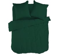 Комплект постельного белья Wenge евро перкаль Актив (70x70) рис. 86407-9 Malachite A02747